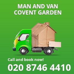 moving vans Covent Garden