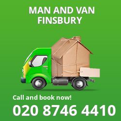 moving vans Finsbury