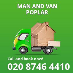 moving vans Poplar