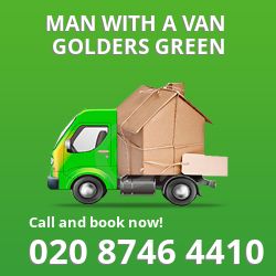 Golders Green man van NW11