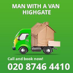 Highgate man van N6