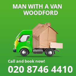 Woodford man van E18