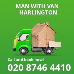 Harlington men and van UB3